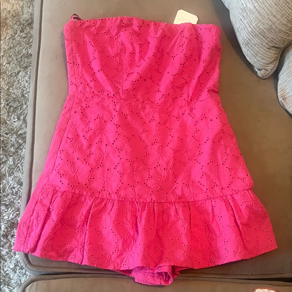 Altar'd State Pink Mini Dress